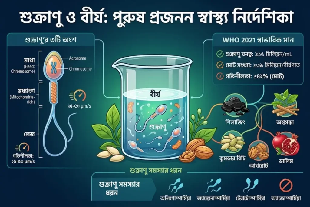 পুরুষের শুক্রাণু স্বাস্থ্য পরীক্ষা ও ইউনানি চিকিৎসা