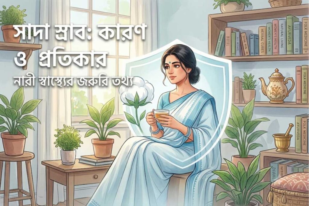 সাদা স্রাব অতিরিক্ত হলে করণীয় ও মাসিকের সাথে সম্পর্ক