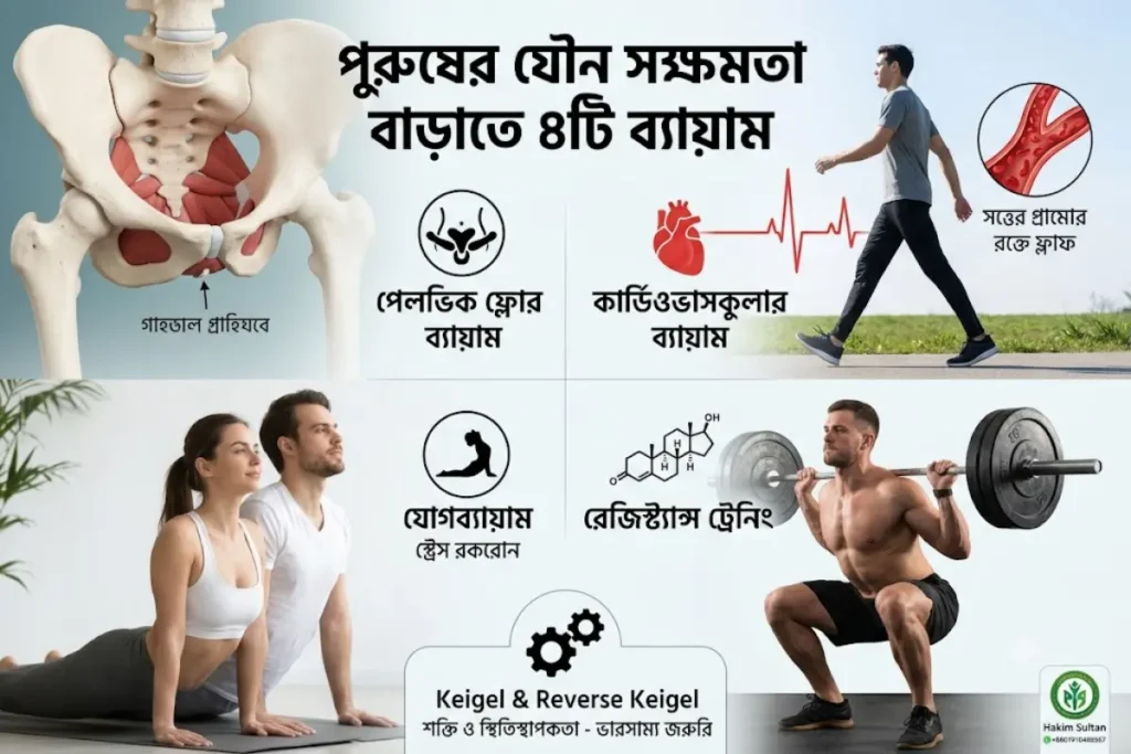 পেলভিক ফ্লোর ব্যায়াম ও যৌন সক্ষমতা