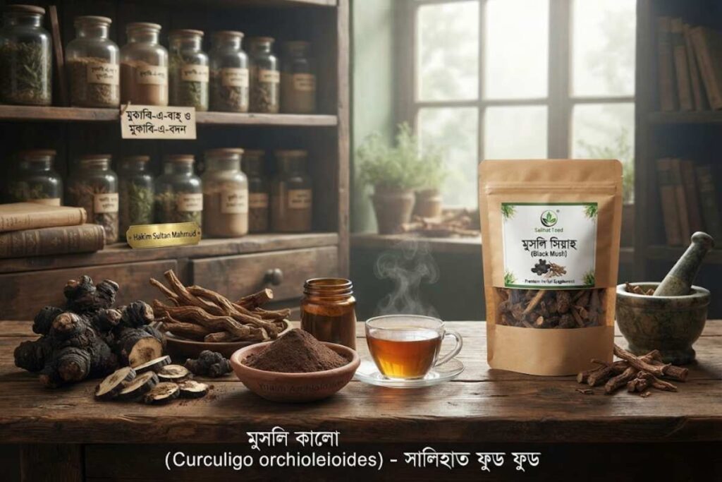 মুসলি কালো: উপকারিতা, ইউনানি মিজাজ ও সেবনবিধি