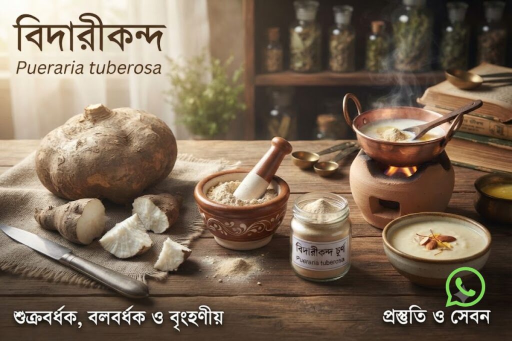 বিদারীকন্দ (Pueraria tuberosa)